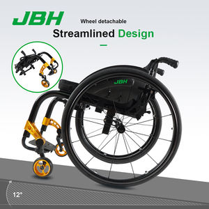 קל במיוחד סיבי פחמן גלגל כיסא יד אופני כיסא גלגלים שחרור מהיר גדול גלגל גישה לספורט עבור נכים 23lbs רק - Product Image 6