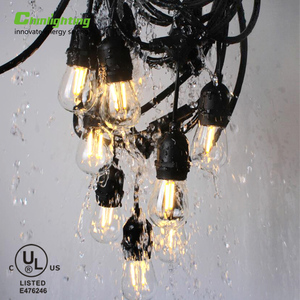 Mạnh mẽ thương mại cấp S14 chuỗi đèn IP65 không thấm nước ấm trắng Festoon đèn cho khách sạn và khu nghỉ mát - Product Image 2