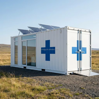 Maison modulaire extensible à technologie moderne avec système d'énergie solaire