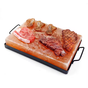 Plaque de cuisson au sel de l'Himalaya de qualité supérieure avec plateau détachable pour une manipulation facile - Product Image 6