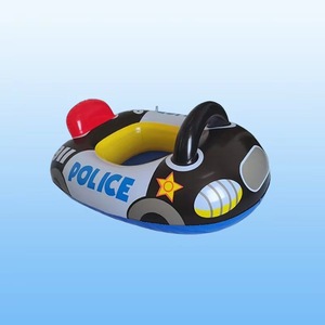 Flotador Inflable para Niños, Diseño de Vehículo de Dibujos Animados, Asiento Flotante para Bebés, para Piscina, Playa, Diversión Acuática de Verano - Product Image 2