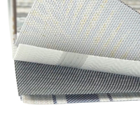 Ensemble de tapis de table en PVC de haute qualité napperon tissé en plastique pour le dîner à manger tapis de plat en feutre PU pour Restaurant hôtel cuisine utilisation