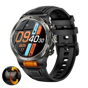 KT91 Smart Watch 1.43" AMOLED Display BT Call 3ATM Waterproof Fitness Tracker 1100mAh <b>Battery</b> Outdoor Sports Smartwatch - Product Image 1