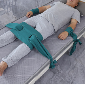 Sangles de contention et de fixation pour membres inférieurs et supérieurs en tissu de coton, sangles de contention chirurgicales pour poignets, produits de soins infirmiers - Product Image 2