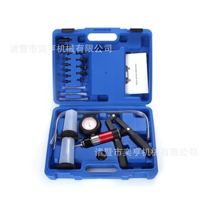 Handheld Dual Purpose <b>Vacuum</b> <b>Pump</b> Aluminum Alloy Body With Gauge For Car Brake Repair - Product Image 1