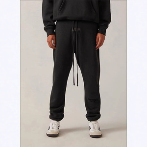 Pantaloni Sportivi Essentials SS22 a Prezzo di Fabbrica, Pantaloni Elasticizzati <span class=keywords><strong>Streetwear</strong></span> con Logo Personalizzato, Pantaloni da Jogging da Uomo - Product Image 4