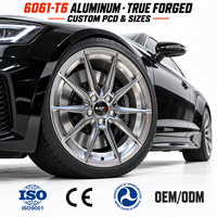 Jantes forgées légères 6061-T6 19 20 21 22 pouces 5x120 5x114.3 à rayons fins pour Corvette C7 C8 BMW M3 M4 G80 Mercedes AMG