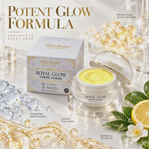 ครีมบำรุงผิวหน้า OEM Royal Glow ช่วยให้ผิวกระจ่างใส <span class=keywords><strong>ลด</strong></span>เลือนจุดด่างดำ <span class=keywords><strong>รอย</strong></span>ดำ และริ้วรอย <span class=keywords><strong>ลด</strong></span>ความไม่ส<span class=keywords><strong>ม</strong></span>่ำเส<span class=keywords><strong>ม</strong></span>อของสีผิว - Product Image 3