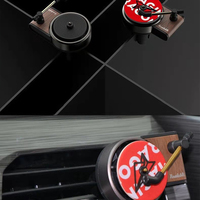 Diffuseur d'arôme de voiture en plastique en forme de vinyle vintage pour grille d'aération, parfum de voiture personnalisable avec logo, vente en gros