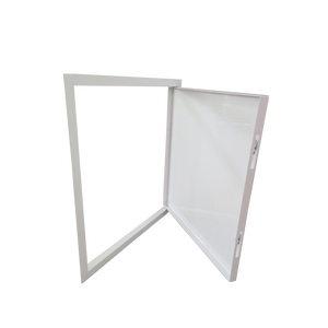 Plaque d'accès ignifuge en acier à fermeture magnétique, ouverture par poussée, pour cloison sèche, <span class=keywords><strong>trappe</strong></span> d'inspection <span class=keywords><strong>de</strong></span> plafond dissimulée pour centres commerciaux et hôtels - Product Image 5