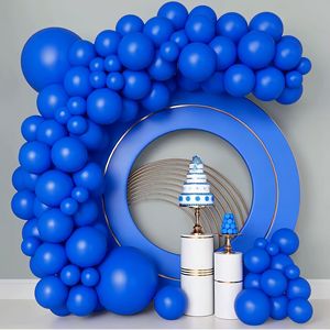 Décoration de fête 5/10/12/18 pouces ensemble de ballons en latex mat de couleur unie pour arc - Product Image 4