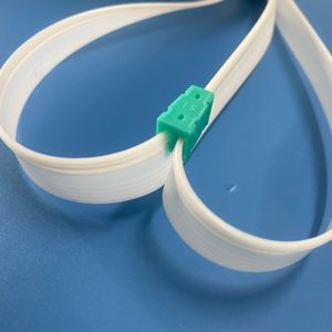 أكياس زيبلوك بيضاء عالية الجودة من البولي إيثيلين بمسار واحد، قابلة لإعادة التدوير، مع قفل ضغط بلاستيكي للأحذية والملابس - Product Image 3