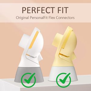 Membranes compatibles avec les pièces de pompe <span class=keywords><strong>Medela</strong></span>, diaphragmes en silicone pour connecteurs Flex PersonalFit, membranes de remplacement - Product Image 2