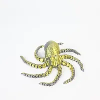 Jouet pieuvre articulé imprimé en 3D de 19 cm SDK08, figurine de simulation créative pour la décoration de bureau et le soulagement du stress, cadeau pour enfants et adultes