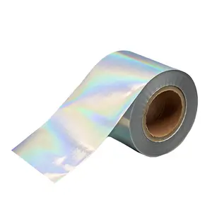 Printable Laser Holographic Film Roll Laser Hologram Film Jumbo Roll Anti-counterfeiting Label Of Self-adhesive Material