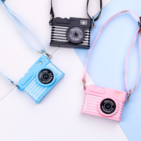 1:12 maison de poupée accessoires décoration lumière son petites caméras classiques Miniature elfe poupée électrique simulation mini caméra jouets