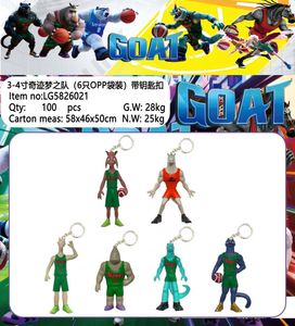 Figura <span class=keywords><strong>de</strong></span> Personaje <span class=keywords><strong>de</strong></span> Dibujos Animados <span class=keywords><strong>de</strong></span> la Película Miracle Dream Team Goat, Modelo <span class=keywords><strong>de</strong></span> Baloncesto, Juguete Coleccionable, Decoración <span class=keywords><strong>de</strong></span> Escritorio, Caja Sorpresa, Adornos - Product Image 2