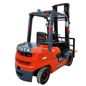 Used Original 3T Diesel Forklift FD35 Counterbalance Hefei China Factory Direct Set Hot Sale for <b>Engine</b> 36.8KW 3m Lifting - Product Image 1