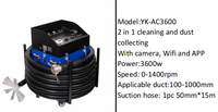 Équipement de nettoyage de conduits d'air YK-AC3600, machine de 3600 W pour le nettoyage des conduits de ventilation et des conduits d'air frais