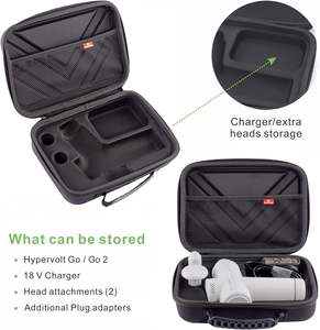 Estuche Rígido de Transporte de EVA Negro para Go 2 y <span class=keywords><strong>Hyperice</strong></span> para Pistola de Masaje GO - Almacenamiento de Viaje - Product Image 3