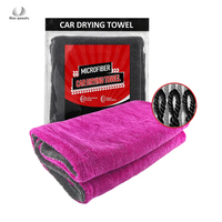 Serviettes de séchage en microfibre pour véhicules, motos et voitures, pour le detailing automobile, en gros, serviettes de livraison pour voitures