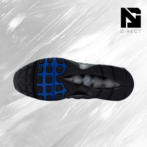 Air Max 95 'Total 90' White Blue Mesh Lace-Up Nike Sneakers Breathable Round Toe All Seasons Walking Shoes - Product Image 5