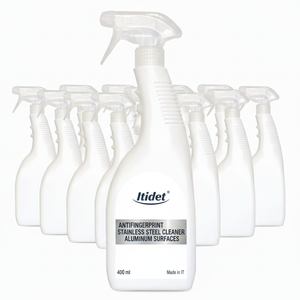 Private Label BO 12 X 400 ml Antifingerprint Stainless Steel <b>Cleaner</b> Spray for Aluminum <b>Surfaces</b> Household Appliance <b>Cleaners</b> - Product Image 2