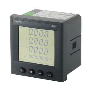 Acrel AMC96L-E4/KC digital multifunction panel power meter ethernet panel meter with ct with rs 485 modbus communication