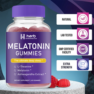 Gummies de mélatonine bio sans sucre, marque privée OEM/ODM, excellent pour favoriser le sommeil - Product Image 4
