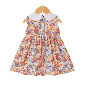 Vêtements pour bébés Robe traditionnelle chinoise à col pour filles Robes au prix Robe pour bébés 9-12 mois Fleurs