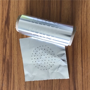 Factory wholesale shisha aluminium foil 25 micron pre punched aluminum shisha/hookah foil paper - Product Image 1