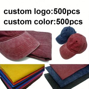 Gorras Personalizadas para Hombre, Gorra Deportiva para Exteriores, Fabricación de Gorras de Béisbol Retro Vintage de Algodón Lavado con Bordado - Product Image 4