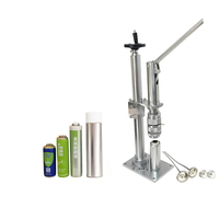 Machine de scellage manuelle portable et durable pour cartouches de gaz et aérosols