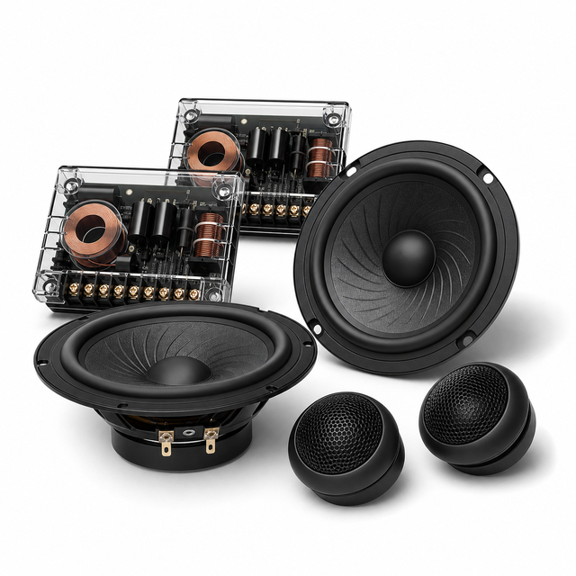 YINBART Audio Speaker Set With Woofer Tweeter and Bass Treble Tone Controller Custom Speaker Kit OEM ODM