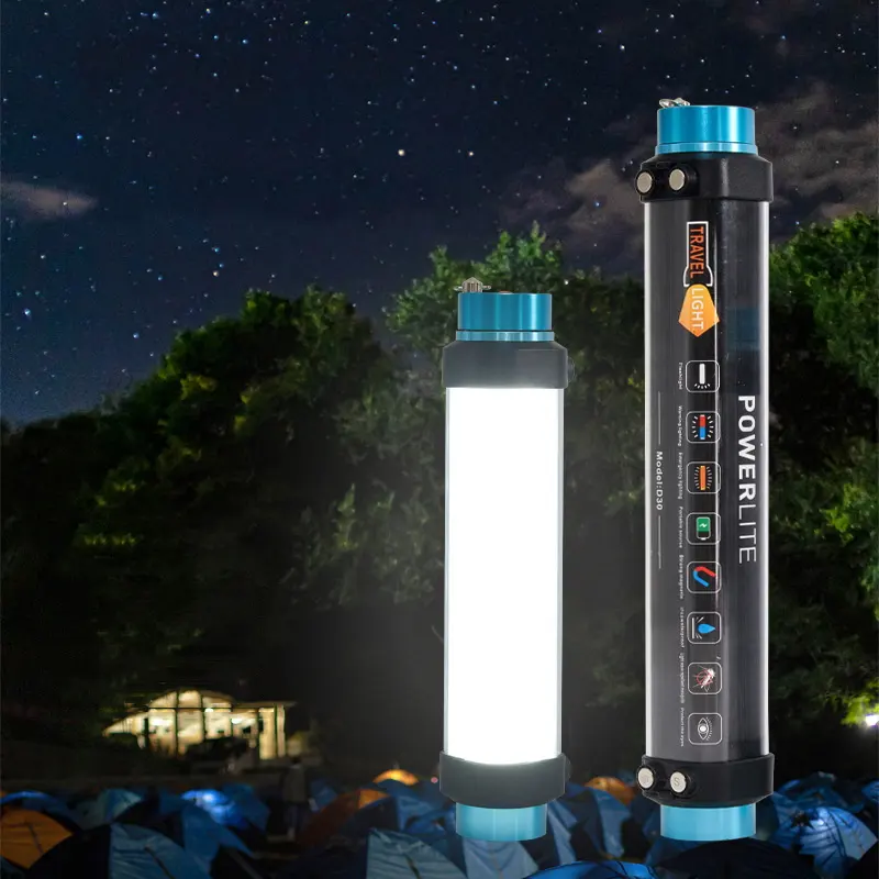 Portable Rechargeable USB LED Camping Light Outdoor Telescopic Camping Light Lantern