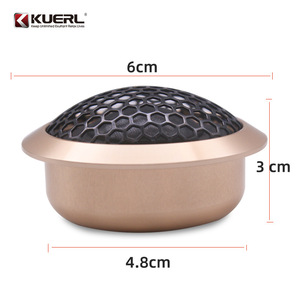 ลำโพงเสียงแหลมติดรถยนต์ KUERL ขนาด 6 ซม. วัสดุอลูมิเนียมอัลลอยด์ สำหรับอัพเกรดเสียง 4 โอห์ม ความผิดเพี้ยน 0.1% - Product Image 1