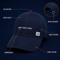 Casquettes de baseball Oxford tendance à 6/5 panneaux avec logo personnalisé imprimé par sublimation, tissu doux