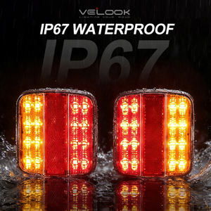 <span class=keywords><strong>Feu</strong></span> arrière de remorque LED étanche IP67, 5 fonctions, certifié ECE, ajustement universel 12V-24V - Product Image 6