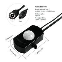 Capteur de détection de mouvement pour armoire intérieure DC12V/24V, interrupteur automatique infrarouge PIR pour l'éclairage