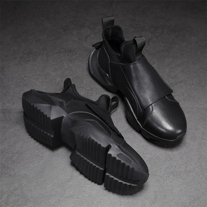 Zapatos de Vestir Casuales para Hombre, Transpirables, Juveniles, Negros, Zapatos Británicos de Moda para Boda, Zapatos de Senderismo de Secado Rápido para Exteriores - Product Image 5