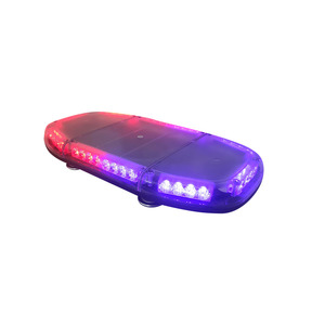 Warning Waterproof High Quality Superpower LED <strong>Flashing</strong> Light bar <strong>Rooftop</strong> Mini bar Strobe Lights with Speaker and Sirens - Product Image 4