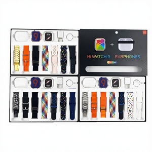 Vente directe d'usine I30 Pro Max Square Silicone Suit Smart pour montre 7+4 Set Huaqiangbei S9 <span class=keywords><strong>Ultra</strong></span> - Product Image 2