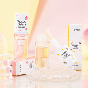 Minyak bibir putih persik dan madu melembapkan kering dan tidak pudar kilau kepala kuas besar yang indah - Product Image 2