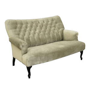 Poltrona <span class=keywords><strong>in</strong></span> <span class=keywords><strong>Velluto</strong></span> Bordeaux Stile Vintage con Braccioli Decorati per Club Privati - Product Image 2