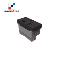 Boîte à interrupteur et prise murale étanche IP55 Safewire F1 avec 1 prise 220-250V pour usage extérieur
