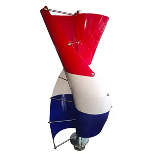 3KW 5KW 10KW 20KW hoch effizient Windkraft versorgung Spiral achse Windkraft anlage vertikaler Wind generator