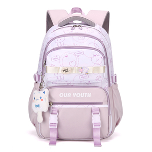 2024 New China Wholesale Factory Rucksack Mochilas Oxford College Women's <b>Kids</b> Large Student School <b>Backpack</b> Bag for Girls - Product Image 2