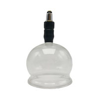 Ventouses en verre transparent de qualité supérieure, design remplaçable, médecine traditionnelle chinoise, application corporelle, fatigue musculaire