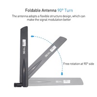 Antenne externe flexible en caoutchouc 5G 4G LTE pour routeur GSM WiFi, antenne à gain élevé 18dbi pleine bande