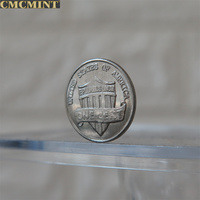 Vente de vieilles pièces de 1 gramme 999 Niobium fin 2010 pièce ronde Lincoln Penny
